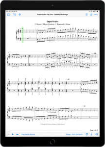 SuperScore SuperScales and Chords Book One-iPad Portrait