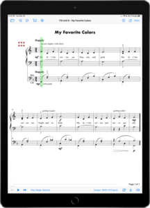 Recital Book 1A-iPad Portrait