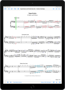 SuperScore SuperScales and Chords Book Three-iPad Portrait