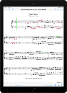 SuperScore SuperScales and Chords Book Two-iPad Portrait