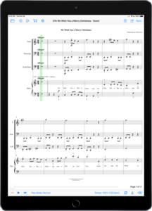 Music Experience B - Christmas-iPad Portrait
