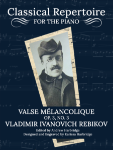 Valse mélancolique, Op. 3, No. 3 by Vladimir Rebikov Cover