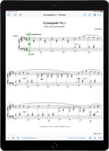 Gymnopédie No. 1 by Erik Satie-iPad Portrait
