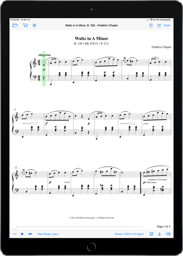 Waltz in A Minor, B.150 by Frédéric Chopin