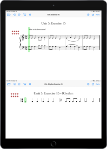 Piano Safari for the Older Student—Sight Reading & Theory Book 1—iPad Portrait
