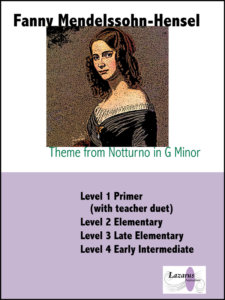 Theme from Notturno in G Minor by Hensel-Smith