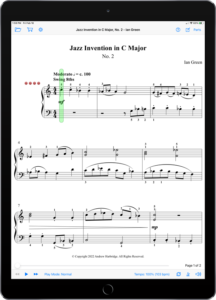 Inventions for the Beginner Pianist by Ian Green-iPad Portrait
