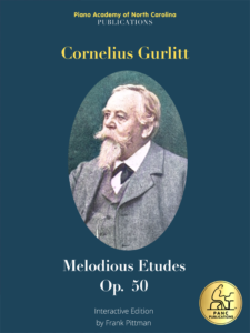24 Melodious Etudes, Opus 50 by Cornelius Gurlitt Cover