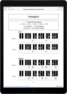 SuperScore SuperScales and Chords Book 6-iPad Portrait