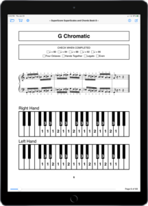 SuperScore SuperScales and Chords Book 8-iPad Portrait