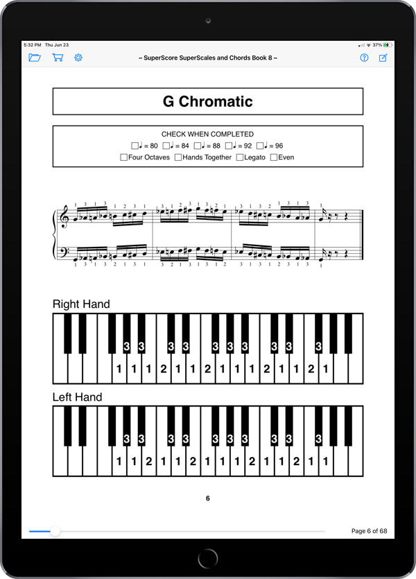 SuperScore SuperScales and Chords Book 8