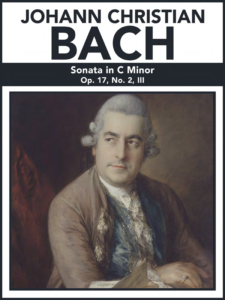 Sonata in C Minor, Op. 17, No. 2, III by Johann Christian Bach Cover