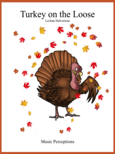 Turkey on the Loose by LeAnn Halvorson Cover