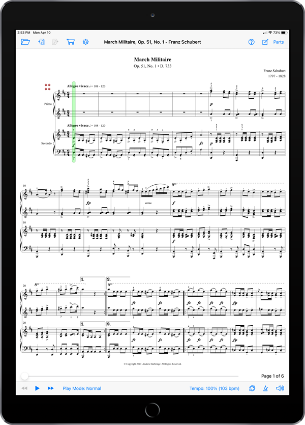 March Militaire, Op. 51, No. 1 by Franz Schubert