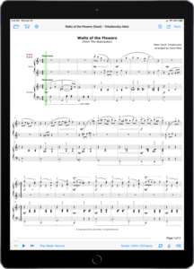 Waltz of Flowers (Duet) - Tchaikovsky-Matz-iPad Portrait