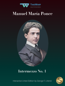 Intermezzo No. 1 by Manuel Ponce Cover