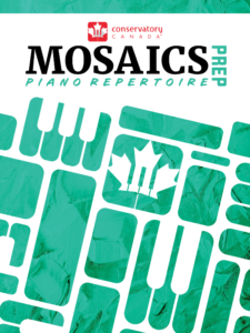 Mosaics Piano Repertoire Preparatory Level Cover